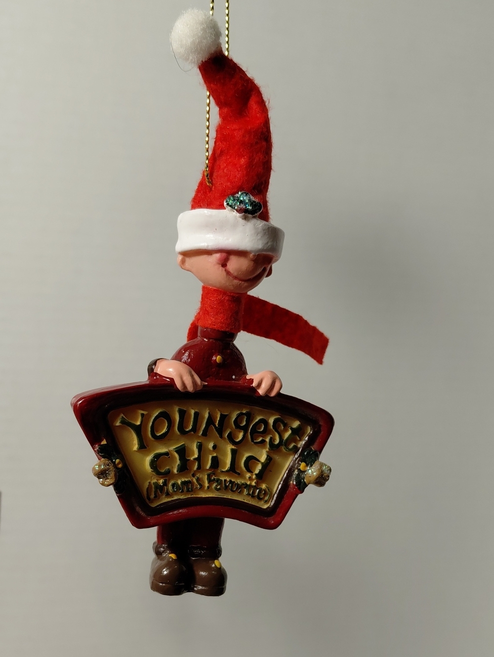 Kurt Adler Youngest Child - Mom's Favorite Ornament